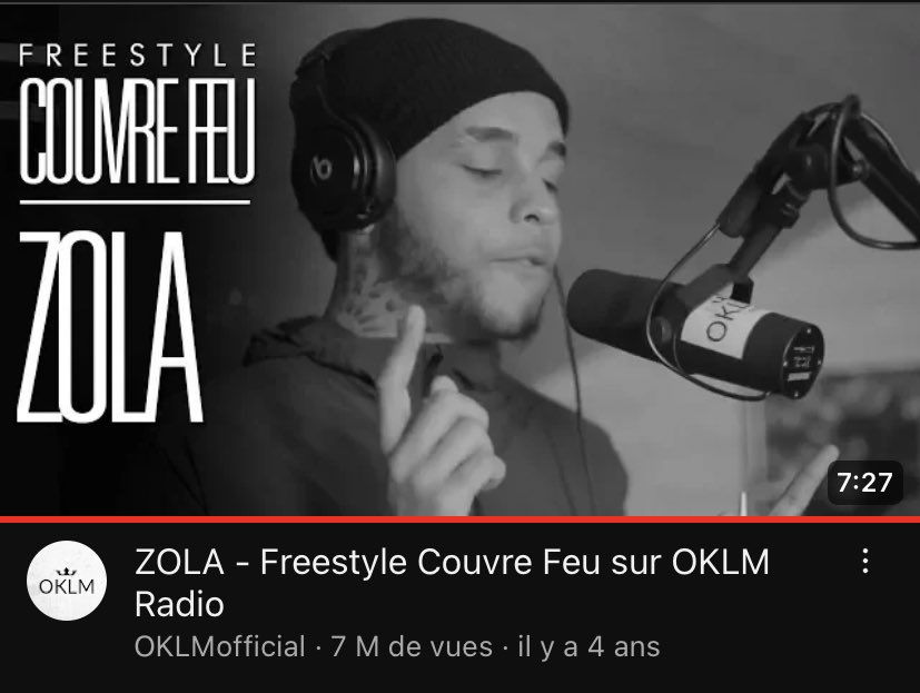 7min et 27 secondes de plaisir auditive
