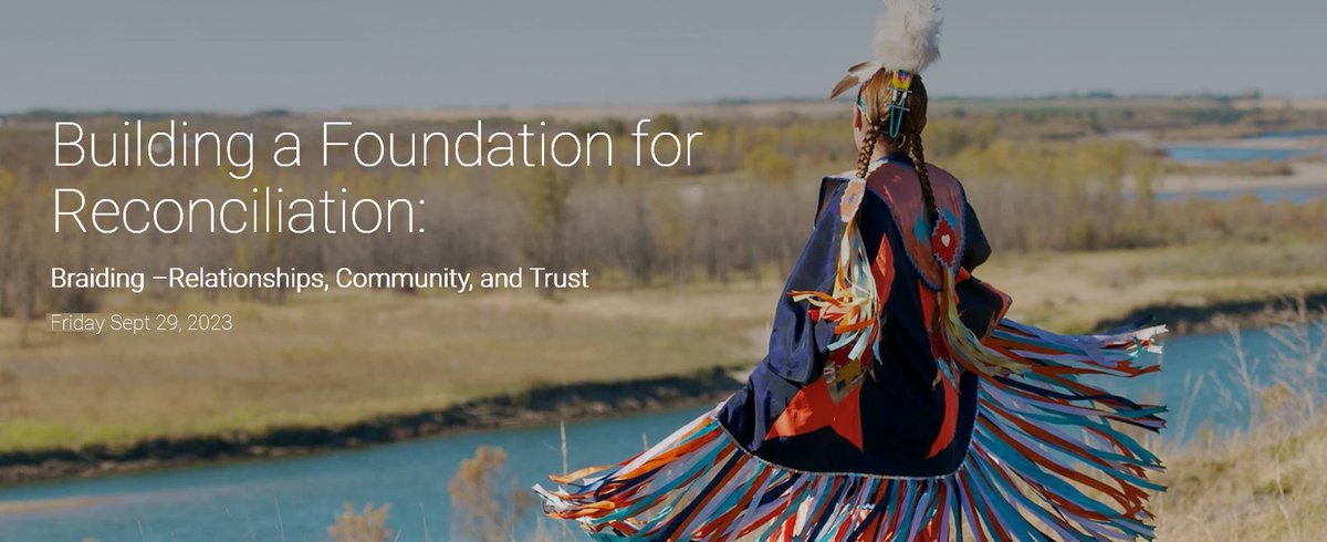 In recognition of #NationalDayofTruthandReconciliation (NDTR), RJC will host the 3rd installment of the Building a Foundation for Reconciliation webinar series. Theme is Braiding: Relationships, Community/Trust: bit.ly/44ZMalQ  Partnership @iisaakolamand @CanMountainNet.