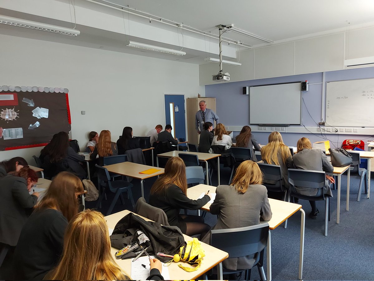 We have launched our Year 11 revision Maths sessions after school which takes place every other week on Tuesdays (Week 1) <a href="/NorthBromsgrove/">North Bromsgrove High School and Sixth Form 🌈</a>. And what a start they are making as they prepare for their first baseline paper!