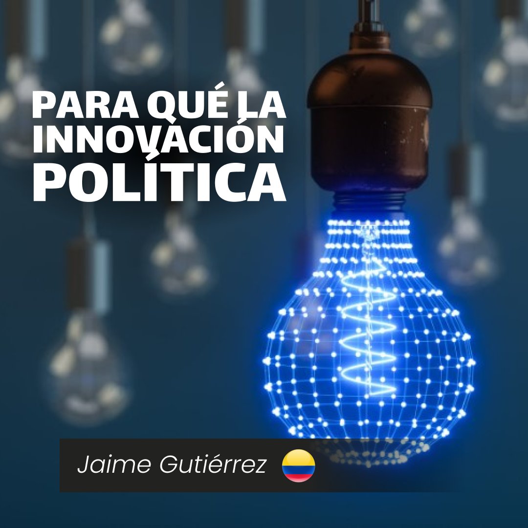 💡Para qué la innovación política
                           <a href="/JaimeColombiano/">Jaime Gutiérrez</a>🇨🇴

“Gobierno que gobierna bien pero no sabe comunicar, esta en el mismo nivel que el gobierno que gobierna mal”
            
                          👀 En #CumbreOnline
