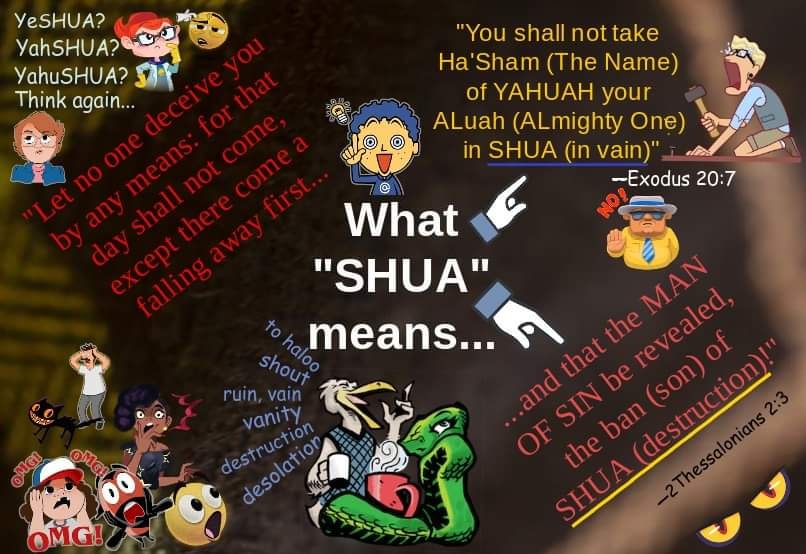 ThundersSeven's tweet photo. @MrMrsTrumpet H3444 #YaShUA (fem) noun refers to "the #Bride" of #YaHUShA (H3091) = proper masc. noun "transliterated" beyond recognition to the Greek G2424 #Iesous then Latin #Iesvs
He is #esteeming His Name once more, just as He said He would do. #YaDaH #YaHUaH now & #forever more.
#Shalom https://t.co/9v5jcG0UL7