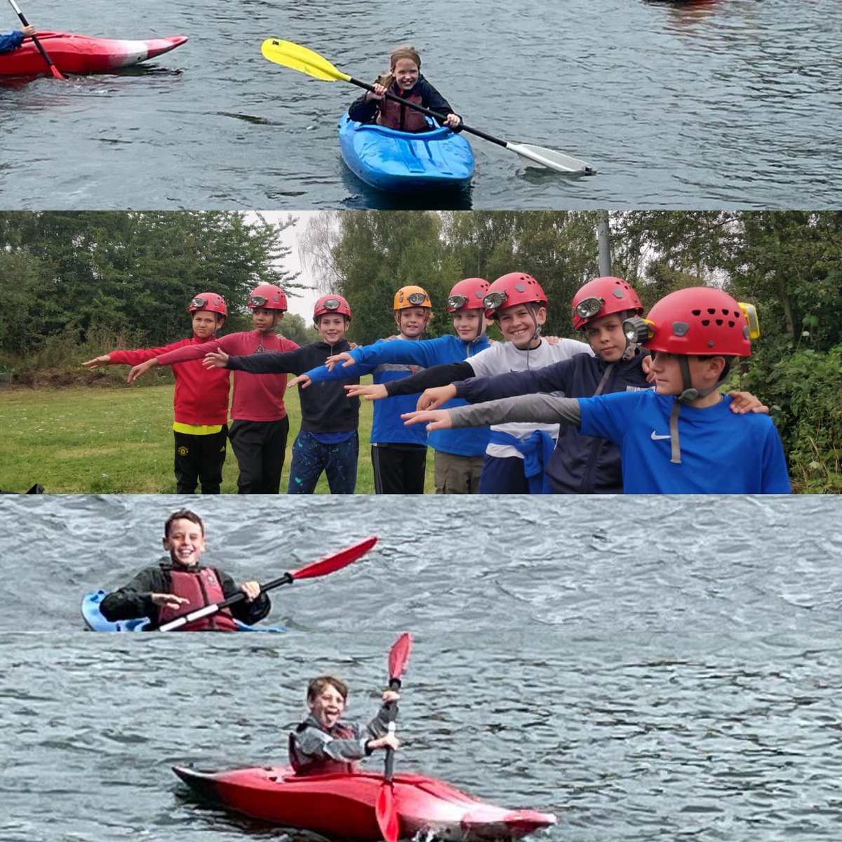 Despite the windy weather, we still enjoyed our afternoon activities! Smiles all round 😁