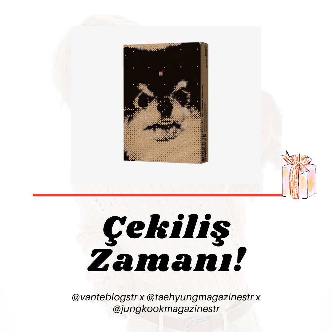 vanteblogstr's tweet photo. Merhaba! Hem geri dönüşümüzün hem de Layover albümümüzün çıkması şerefine aranızdan 1 kişiye Layover’ın Weverse Albümünü hediye etmek istiyoruz.💜

Şartlar
• Bizi takip etmek 
• @taehyungmagazinestr ve @jungkookmagazinestr Instagramdan takip etmek 
• Bu tweeti beğenip rt etmek https://t.co/YWKgKiGrES