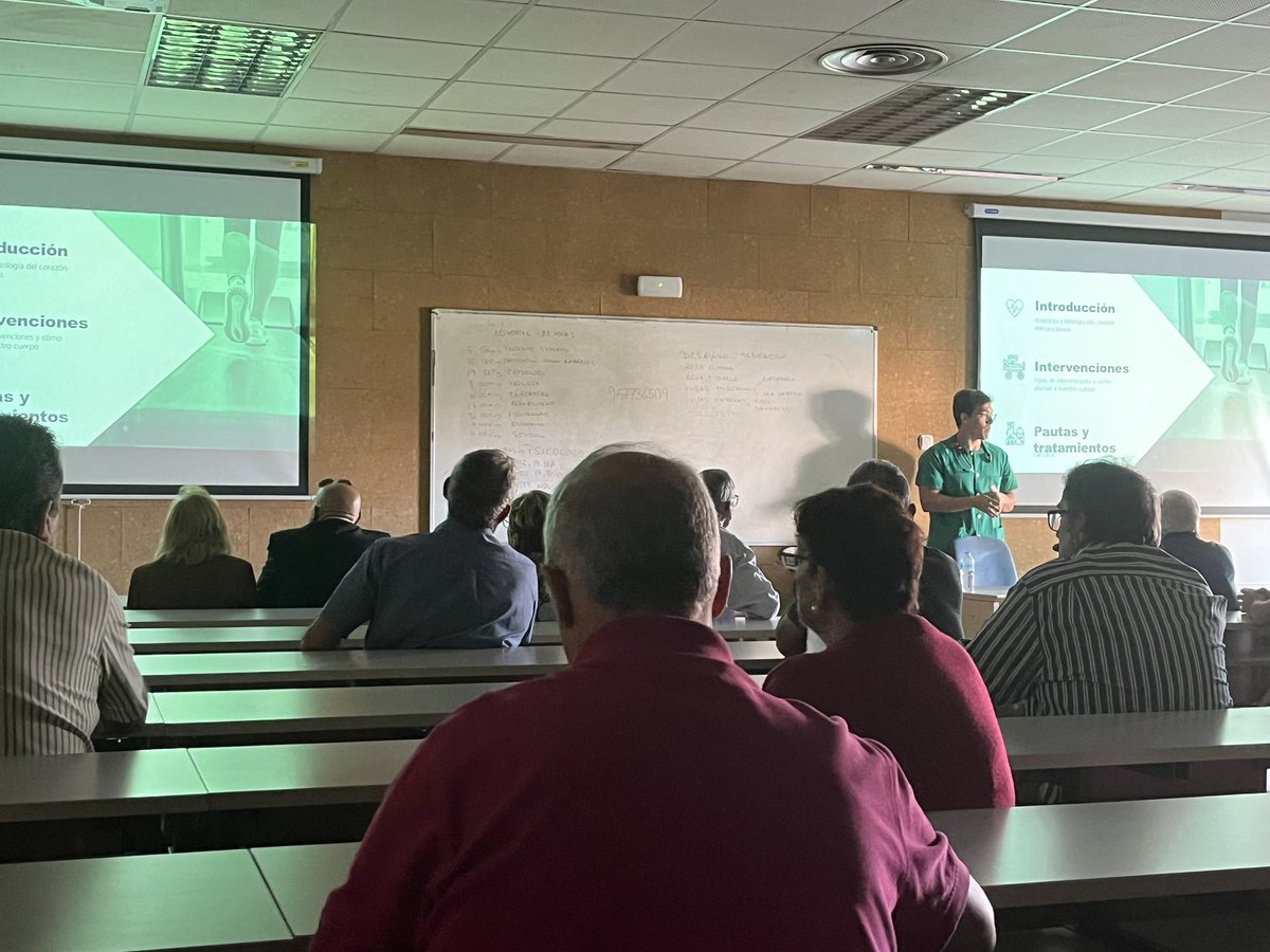 Unidad Rehabilitación Cardiaca HURS (@recardhurs) on Twitter photo Hoy en <a href="/ReCardHURS/">Unidad Rehabilitación Cardiaca HURS</a> el Dr, Lucas Barreiro, R2 de CARDIOLOGIA, nos habla de Infarto Agudo de Miocardio.
Los pacientes tras el infarto preguntan por:
- medicación crónica
- control de FRCV
- alimentación
- disfunción eréctil
- reincorporación laboral
- síntomas persistentes… Hoy en <a href="/ReCardHURS/">Unidad Rehabilitación Cardiaca HURS</a> el Dr, Lucas Barreiro, R2 de CARDIOLOGIA, nos habla de Infarto Agudo de Miocardio.
Los pacientes tras el infarto preguntan por:
- medicación crónica
- control de FRCV
- alimentación
- disfunción eréctil
- reincorporación laboral
- síntomas persistentes…