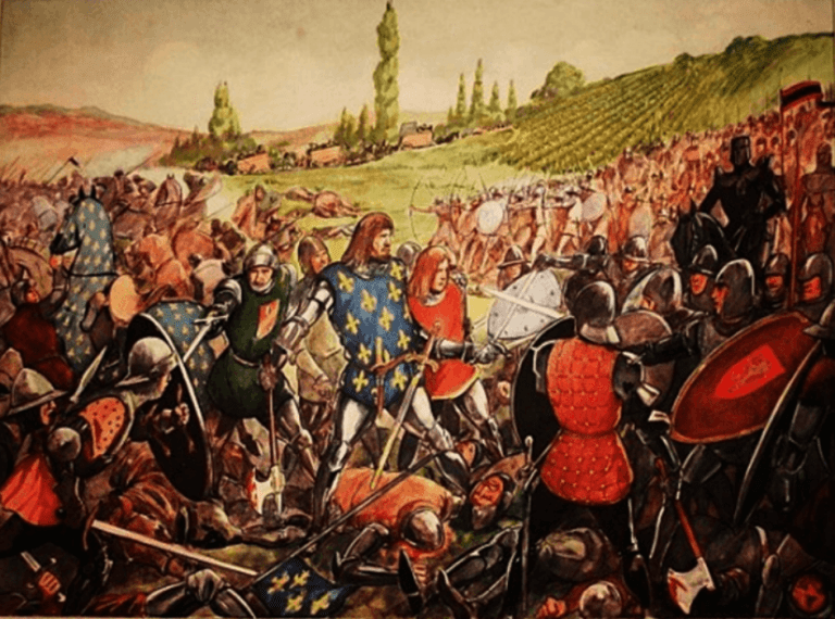 CapdeHistoria's tweet photo. 🗓️Tal Día como Hoy🗓️

19 de septiembre de 1356, las llanuras de Poitiers se tiñen de sangre en uno de los enfrentamientos más decisivos de la Guerra de los Cien Años: la Batalla de Poitiers.

El conflicto entre Inglaterra y Francia, que comenzó en 1337, no fue una guerra continua, sino una serie de enfrentamientos a lo largo de más de un siglo. La causa principal fue el deseo inglés de afirmar sus derechos hereditarios sobre el trono francés, además de controlar territorios en el continente.

La Batalla de Poitiers es la segunda de las tres grandes victorias inglesas de esta guerra, siendo las otras Crécy y Agincourt. En Poitiers, las fuerzas inglesas, lideradas por Eduardo, el Príncipe Negro, se encontraron con un ejército francés numéricamente superior bajo el mando del rey Juan II.

Utilizando tácticas avanzadas y el poder devastador de los arqueros de largo alcance, los ingleses infligieron grandes bajas a las fuerzas francesas. Pero lo más significativo fue la captura del propio rey Juan II, un hecho que reconfiguró el panorama político de la guerra.

La captura del monarca francés no solo representó un golpe simbólico al orgullo y la moral de Francia, sino que también llevó a la firma del Tratado de Brétigny en 1360. Este tratado vio a Francia hacer grandes concesiones territoriales a Inglaterra y estableció un rescate para el rey cautivo.

El desenlace de Poitiers subrayó la vulnerabilidad de Francia en esta etapa de la guerra y cimentó la reputación del Príncipe Negro como uno de los comandantes militares más formidables de su tiempo.

#BatallaDePoitiers #GuerraDeLosCienAños #HistoriaMedieval #Francia #Inglaterra #Guerra