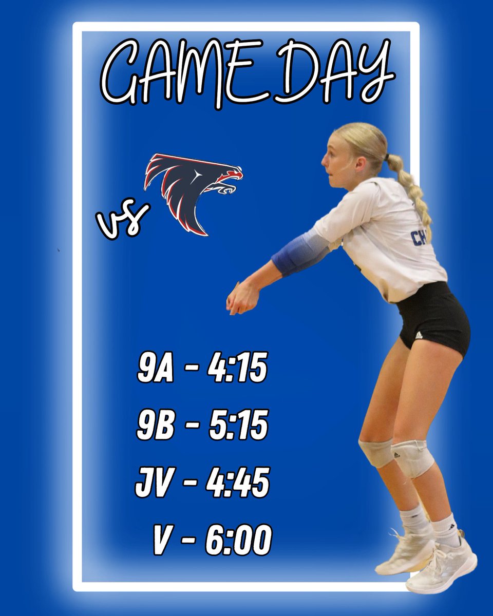 CSHSVolleyball's tweet photo. Game day at Clear Lake! Freshman start at 4:15 in the Aux Gym and JV/V will be in the Main Gym beginning at 4:45! #diamondinspired ๐โก๏ธ https://t.co/D9prnP7CNf