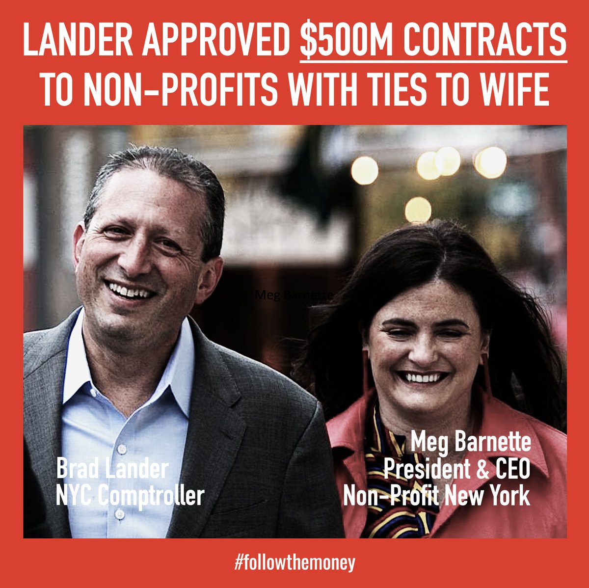 @bradlander @DocGo You got some set of huevos Brad. You're neck in neck with DeBlasio as being the King of NYC Grifters. Talk about the sweetheart contract you gave your wife for 500 million bucks and maybe I'll start taking you seriously.