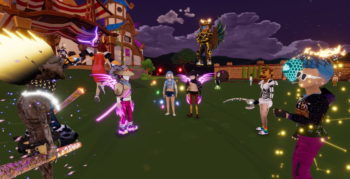 JsCoincollector's tweet photo. Thanks #DCLfam for the #WonderZone meetup. Hope you got your loot and got some boost. Long time I posted some shots. Was dying to set them out. Love all of your fabulous outfits. Gotta grab some in the market soon.
@WonderZoneGames @decentraland #Decentraland #Metaverse #DCL https://t.co/u5qOH9cbQH