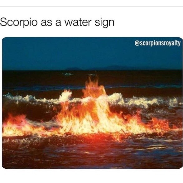 ScorpioSeason's tweet photo. Scorpio as an intense water sign https://t.co/TEOV7Q2X4h