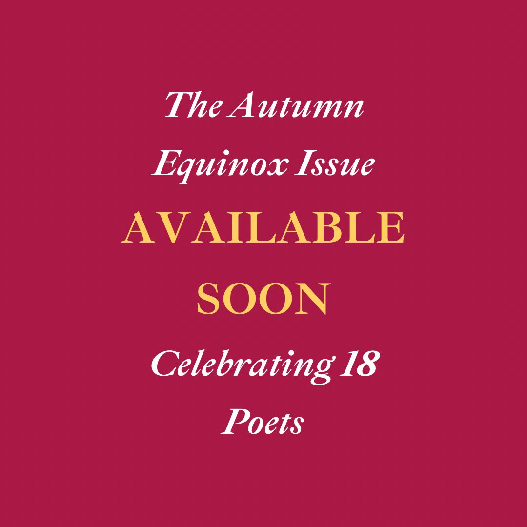 ChemInevLit's tweet photo. poet announcement!!! ✨✨✨ issue available in T-4 days https://t.co/CNqeEKp1di