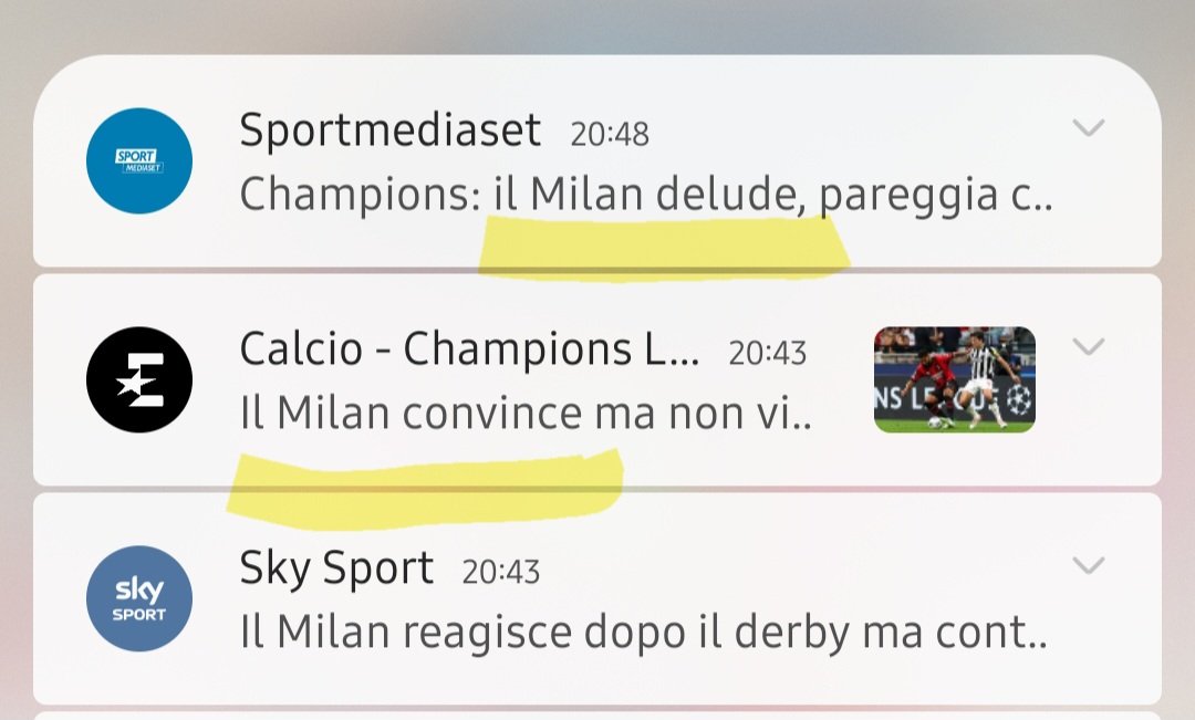 Eocoach's tweet photo. Premessa: non ho visto la partita e guardo le notifiche.
Mi chiedo solo se hanno visto la stessa partita!!!!
.
#uefachampionsleague 
#ucl 
#MilanNewcastle 
#Mediaset #sportmediaset
#eurosport https://t.co/yRP2I0qgig