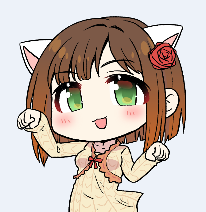 前川みく 「みくにゃん 」|アキなゃんのイラスト