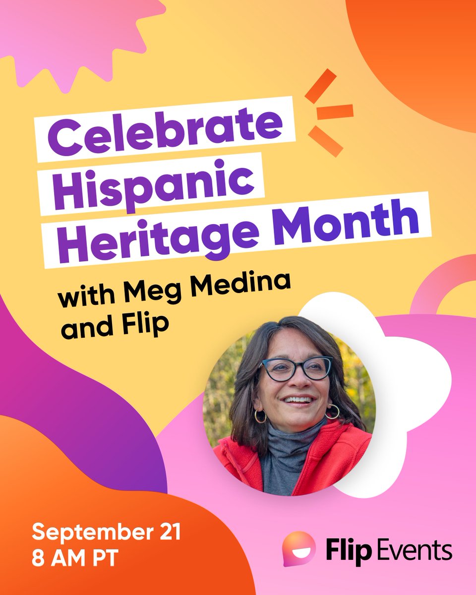 Celebrate #HispanicHeritageMonth and hear how @Meg_Medina, National Ambassador for Young People’s Literature, connects with her heritage through writing.

Register your class for this free <a href="/MicrosoftFlip/">Flip</a> Event today. msft.it/601499kbs

#MicrosoftEDU