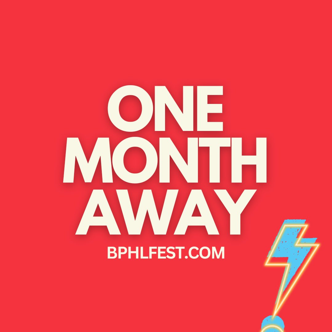 AmplifyPhilly's tweet image. WE ARE LESS THAN 1 MONTH AWAY⚡️ B.PHL FEST Lineup is LOCKED IN!

We’ve curated a masterful list of panels &amp;amp; fireside chats to inspire the #creativethinker in YOU.  

Head to bphlfest.com for session titles &amp;amp; descriptions + stay tuned for our next speaker announcement!