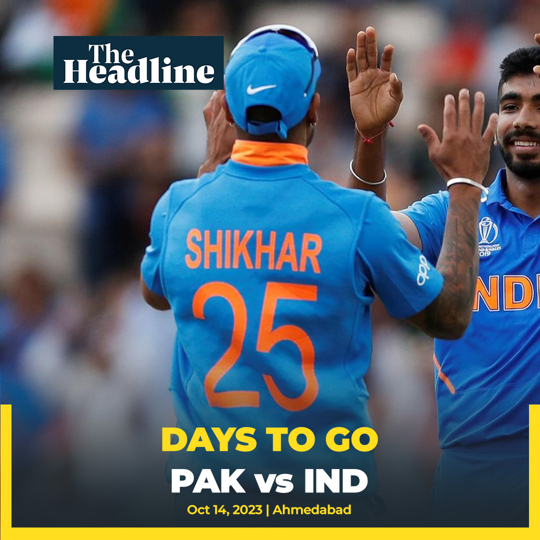 We are just 25 days away from India vs Pakistan match at ICC Cricket World Cup 2023. 
#PAKvIND #INDvPAK #IndianCricket #PakistanCricket #CWC23 #GreatestRivalry #ShikharDhawan