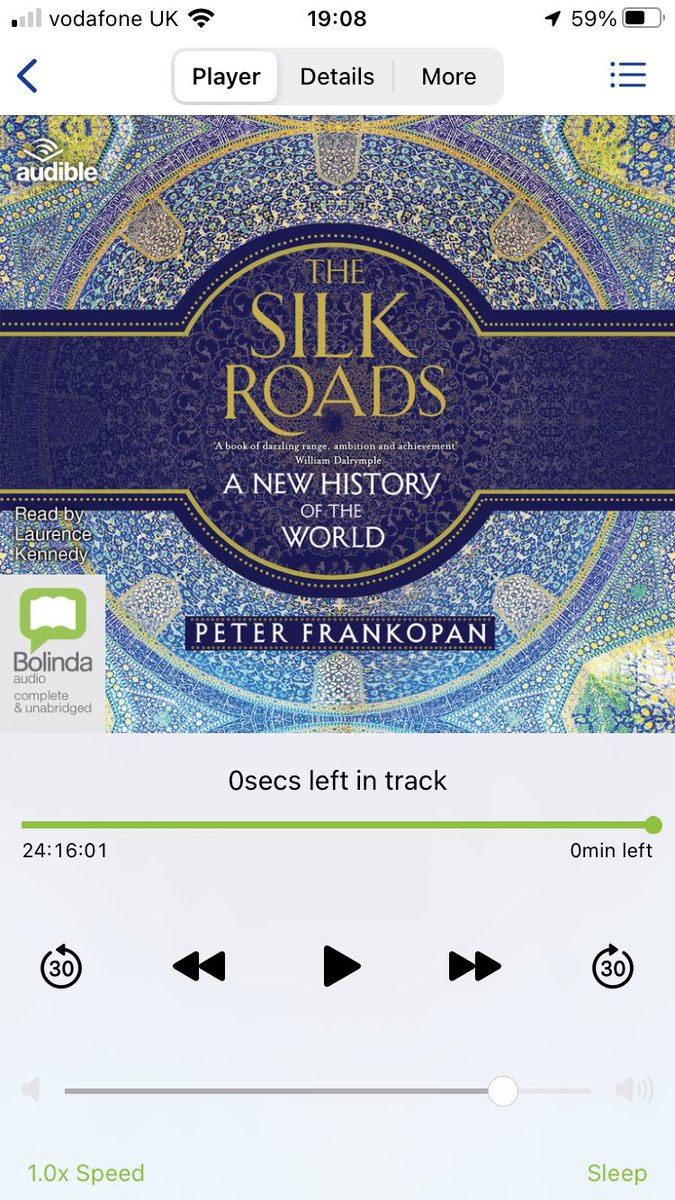 Kim Oliver (@kim_m_oliver) on Twitter photo Simply superb. Greatly enjoyed this fantastic audiobook (24 hours!). Amazing. Thank you <a href="/peterfrankopan/">Peter Frankopan</a> <a href="/Bolindaaudio/">Bolinda audio</a> ! 💚 Simply superb. Greatly enjoyed this fantastic audiobook (24 hours!). Amazing. Thank you <a href="/peterfrankopan/">Peter Frankopan</a> <a href="/Bolindaaudio/">Bolinda audio</a> ! 💚