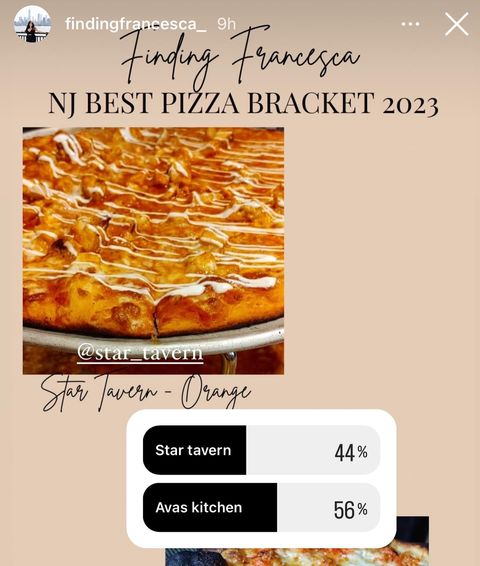 Star friends! Please visit: startavern.bio/PizzaBracket And vote for Star Tavern on her Instagram story poll. Thank you!!