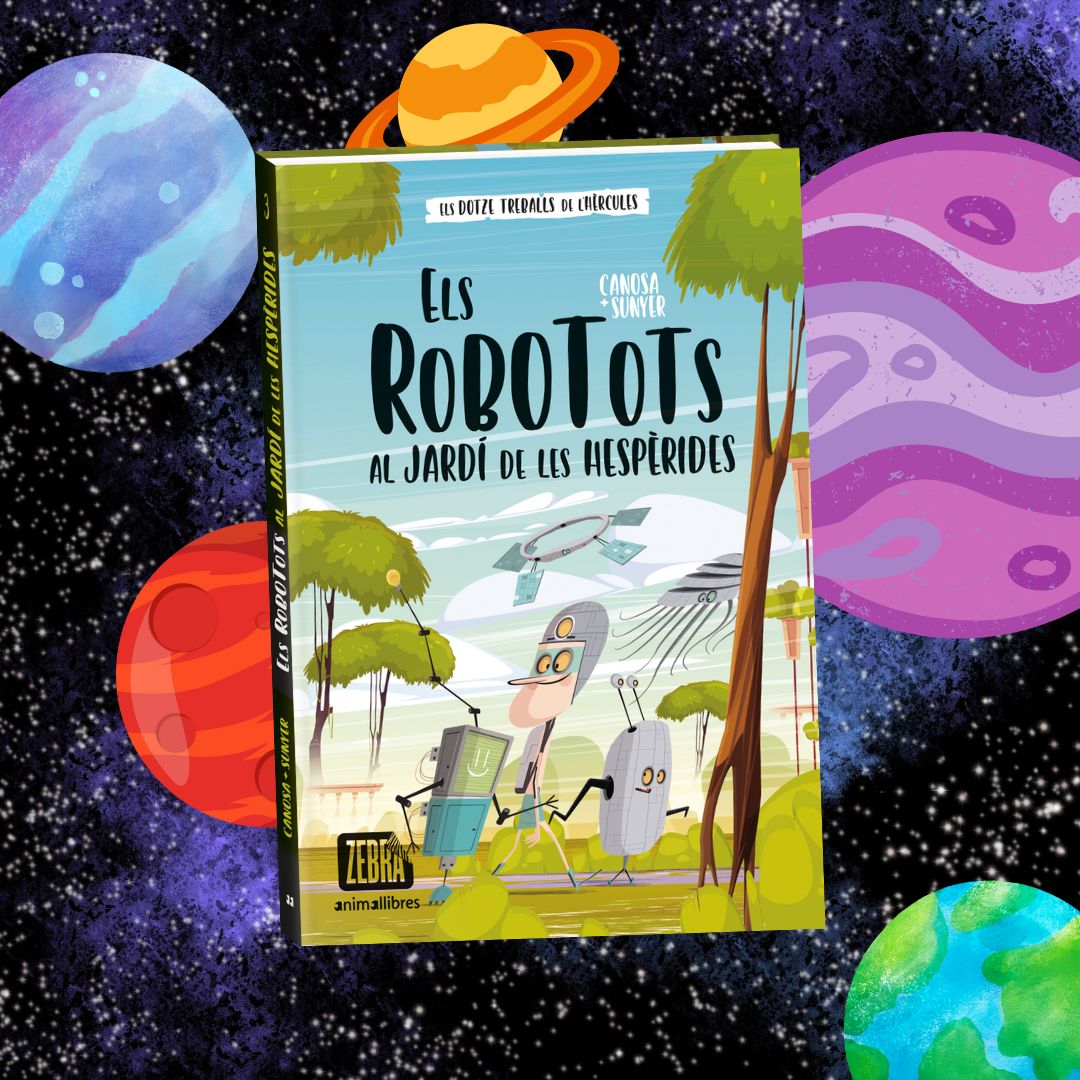 AnimallibresEd's tweet image. Sabies que tornen els #Robotots?! 🚀🤖

👉 Una tercera aventura replena d&apos;acció i #humor. 

El Robotots és la primera col·lecció de Grècia-ficció. Els lectors descobriran els dotze treballs de l&apos;#Hèrcules. 📖

🔗 shorturl.at/cgjkL

#Bromera @OriolCanosa #JordiSunyer