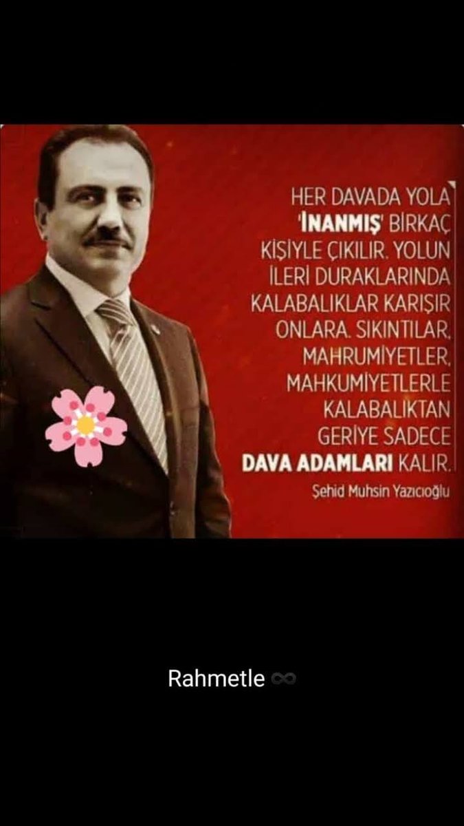 #muhsinyazıcıoğlusuikasti2009
 #milliyolpartisi
#remziçayır
#muhsinyazıcıoğlufikirakademisi
#nizamialemocakları
Dava adamı