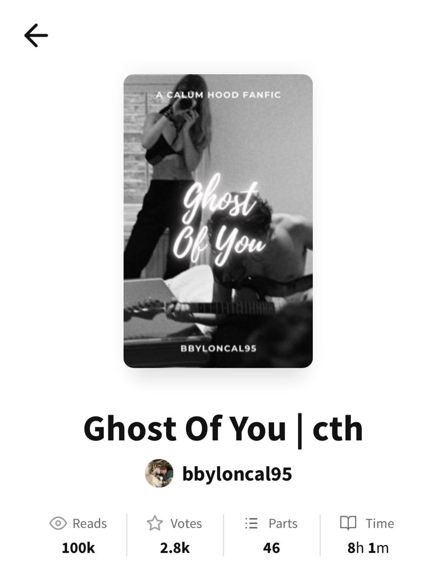 bbyloncal95's tweet photo. today is a very special day bc ghost of you hit 100k reads!!! thank you so so much❤️❤️ https://t.co/BwDwoIw0bh