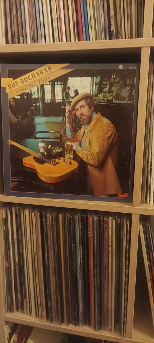 #NowPlaying #GreatGuitarist 
The fabulous #RoyBuchanan 
#FenderTelecaster
Loading zone 1977
#albumsyoumusthear