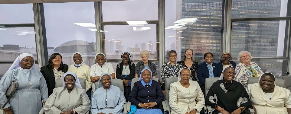 The Sisters of #JCoR were honored to welcome and introduce the Women in Faith Leadership Fellows to our UN community and advocacy work. We look forward to continuing the conversation on Friday.

Thanks to the <a href="/hiltonfound/">Hilton Foundation</a> for making this gathering of Sister-leaders possible!