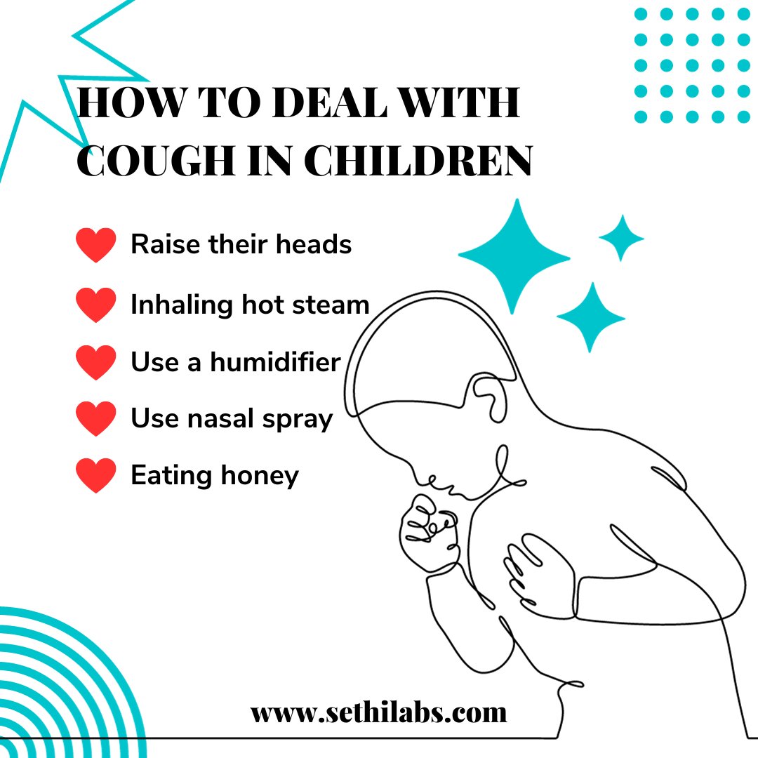 Dealing with a cough in kids? Here are some tips:

Hydration is key! Keep them sipping water or herbal teas.
Humidify their room for relief.
Elevate their head while sleeping.
Honey (for ages 1+) can soothe a cough.
Rest is crucial for recovery.
 #ChildHealth #ParentingTips