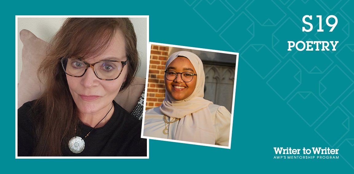 awpwriter's tweet photo. Next up: Kimberly L. Becker has authored five collections &amp; published most recently in UNPAPERED: WRITERS CONSIDER NATIVE AMERICAN IDENTITY &amp; CULTURAL BELONGING. Her mentee is Fatma Omar, who writes about her Sudanese Muslim American experience. Congrats! #AWPW2W https://t.co/PZSz5IDKgi