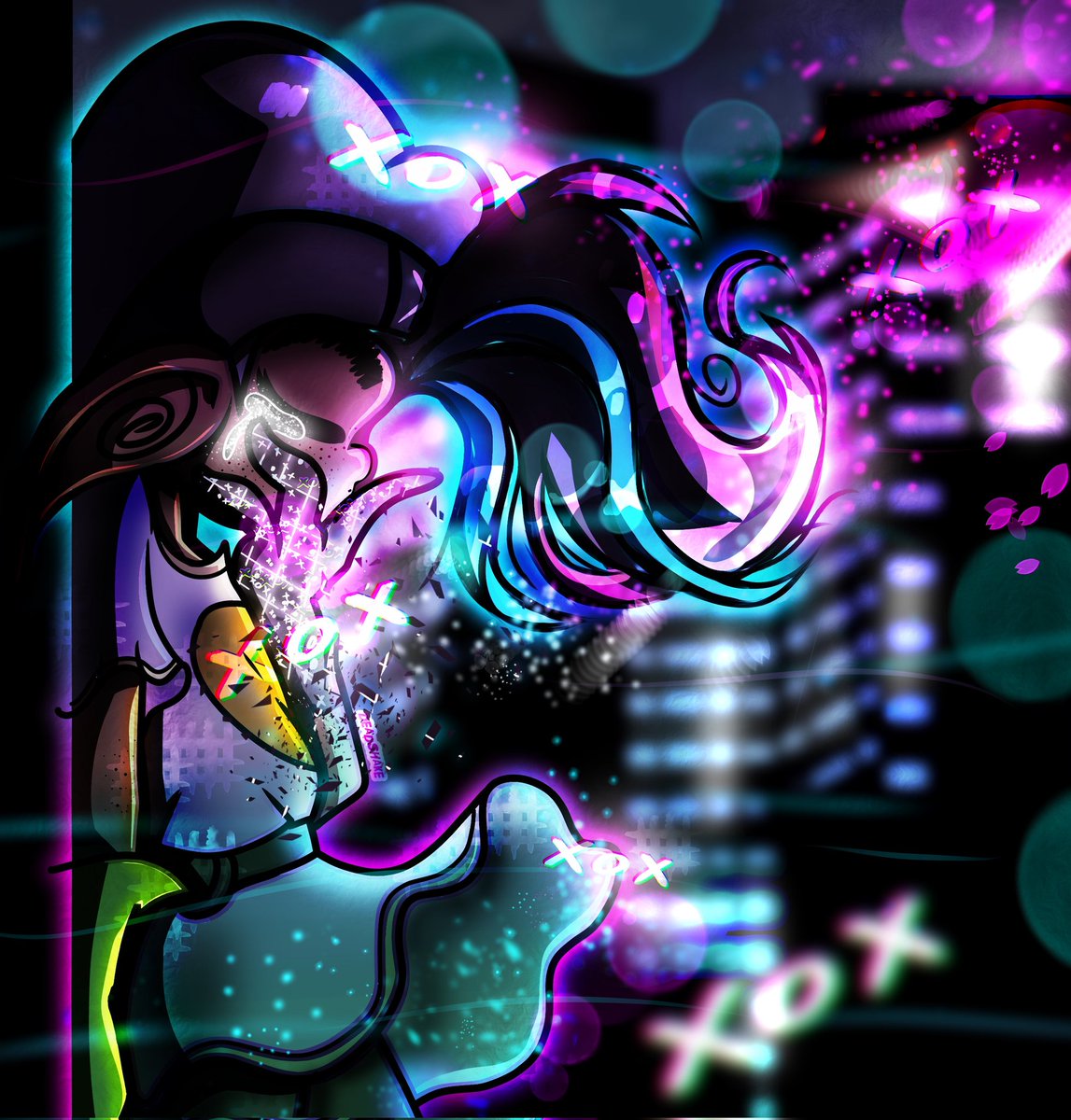 ForGodsShake's tweet photo. The Elf of Aesthetics✖️💕🌺🍬
#elfoc #violetpitch #ocshake_ #digitalart #ArtistOnTwitter #Pink #grunge #glow #aesthetics #violetpitch #oc #ocart #characterdesign #pinkcharacter https://t.co/c4s6Mtigef