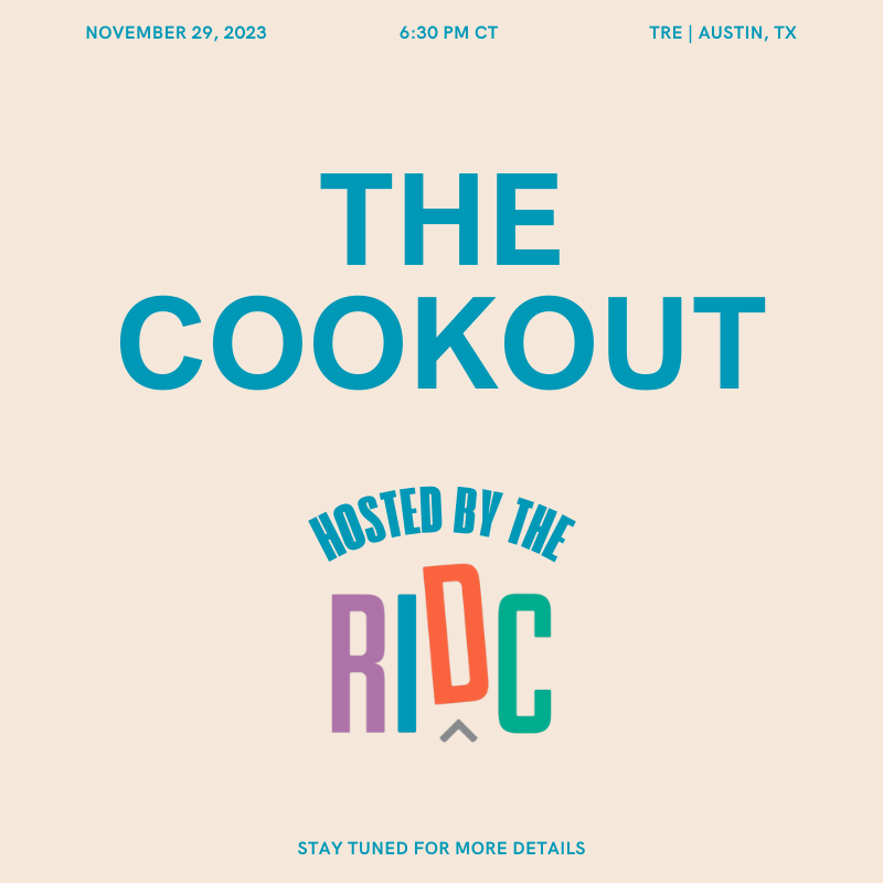 The Running Industry Diversity Coalition (RIDC) invites communities of color and allies to THE COOKOUT, taking place Wednesday, November 29 at #TRE23: buff.ly/48j8YQi @RIDC_