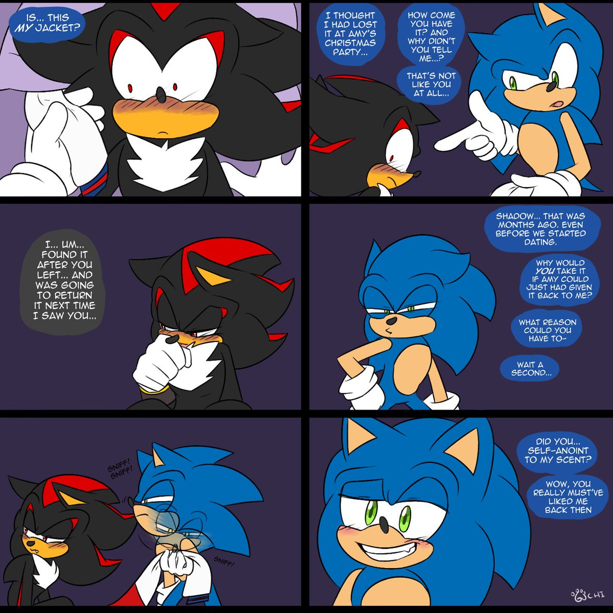 Sonadowtober 2023 oneshots (English) - Chapter 11 - guchi - Sonic