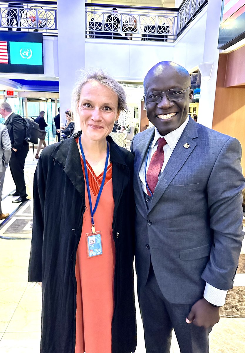 pthigo's tweet photo. A privilege to reconnect with my two favorite #TechAmbassadors! #Denmark & #Estonia to advance inclusive dialogue on #governance of technology in the era of #Generative #Artificial #Intelligence at the margins of the @UN #UNGA78 @AMEngtoft @TechambDK @SingoeiAKorir @ClimateEnvoyKe