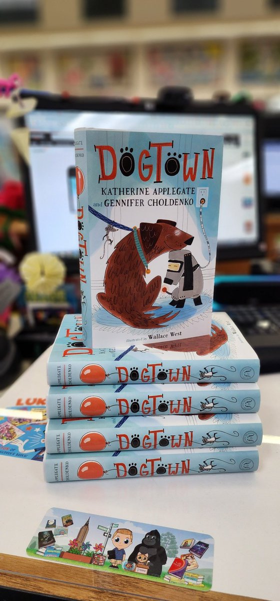 I'm so excited! Look at what arrived today!! I already have some excited students and teachers! Thank you, <a href="/kaaauthor/">Katherine Applegate (kaaauthor.bsky.social)</a> <a href="/choldenko/">Gennifer Choldenko</a>! <a href="/KendallPatriots/">Kendall Elementary</a>