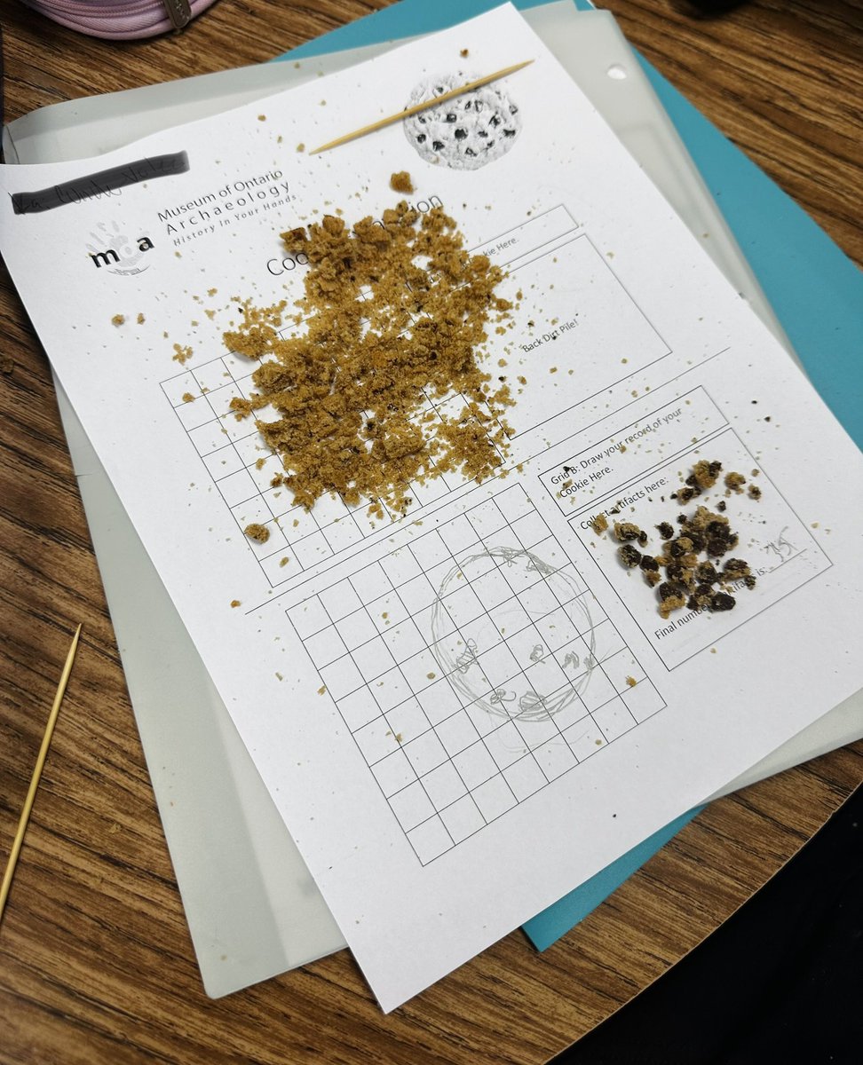That’s the way the cookie crumbles! 🍪🍪🍪

8th graders had a blast taking on the role of an archeologist and excavating artifacts (chocolate chips) from their dig site (cookie). #WeRBeach #HistoryIsFun #MoreTambo