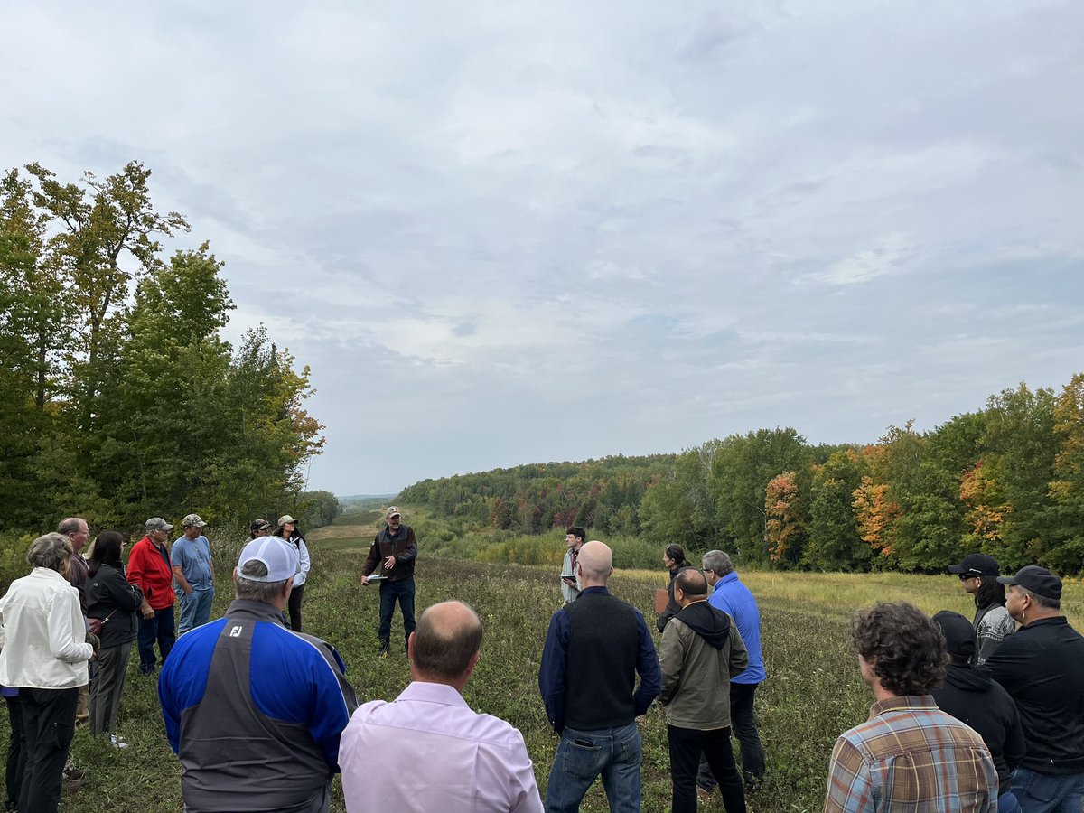 MN ENRTF (@mnenrtf) on Twitter photo What will it take for elk to thrive once again in NE MN? On our first stop of the LCCMR site visit, experts <a href="/ForesterUMN/">James Forester @ForesterLab@ecoevo.social</a> of <a href="/UMNFWCB/">U of MN FWCB</a> and Mike Schrage of <a href="/FondduLacBand/">Fond du Lac Band of Lake Superior Chippewa</a> discussed their #mnertf-funded study that helped inform <a href="/FondduLacBand/">Fond du Lac Band of Lake Superior Chippewa</a>’s plan to return elk to the region. What will it take for elk to thrive once again in NE MN? On our first stop of the LCCMR site visit, experts <a href="/ForesterUMN/">James Forester @ForesterLab@ecoevo.social</a> of <a href="/UMNFWCB/">U of MN FWCB</a> and Mike Schrage of <a href="/FondduLacBand/">Fond du Lac Band of Lake Superior Chippewa</a> discussed their #mnertf-funded study that helped inform <a href="/FondduLacBand/">Fond du Lac Band of Lake Superior Chippewa</a>’s plan to return elk to the region.