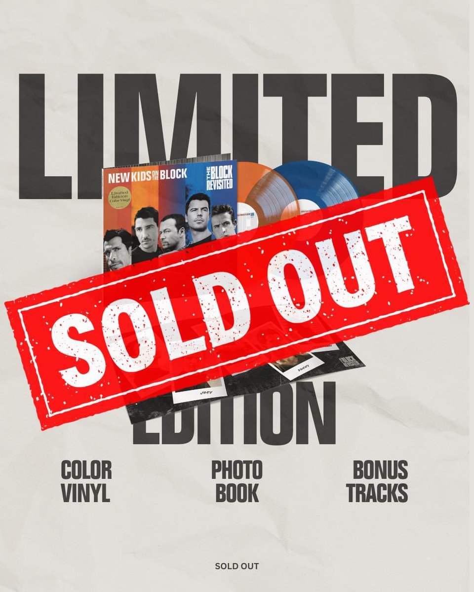 Out now for preorder 💿
