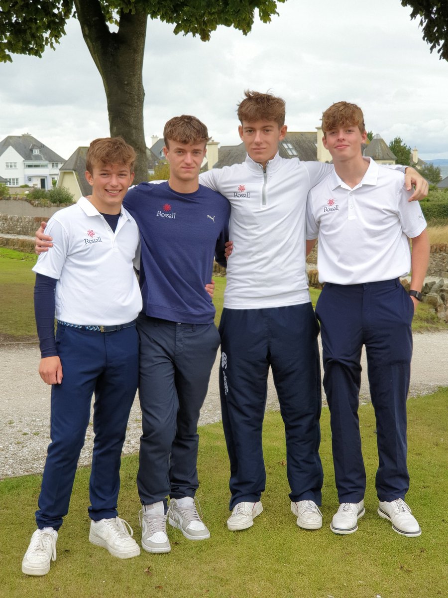 Fabulous performance from @RossallGolf students in the Swifts Schools Tour @craigielaw. Rossal A winning the team event, 5 students finished in the top 10, Harvey Barber finished runner up & Josh Stephen's was crowned champion 🏆 @EnglandGolf @YUGCUK swiftsschoolsgolf.golfgenius.com/pages/97054641…