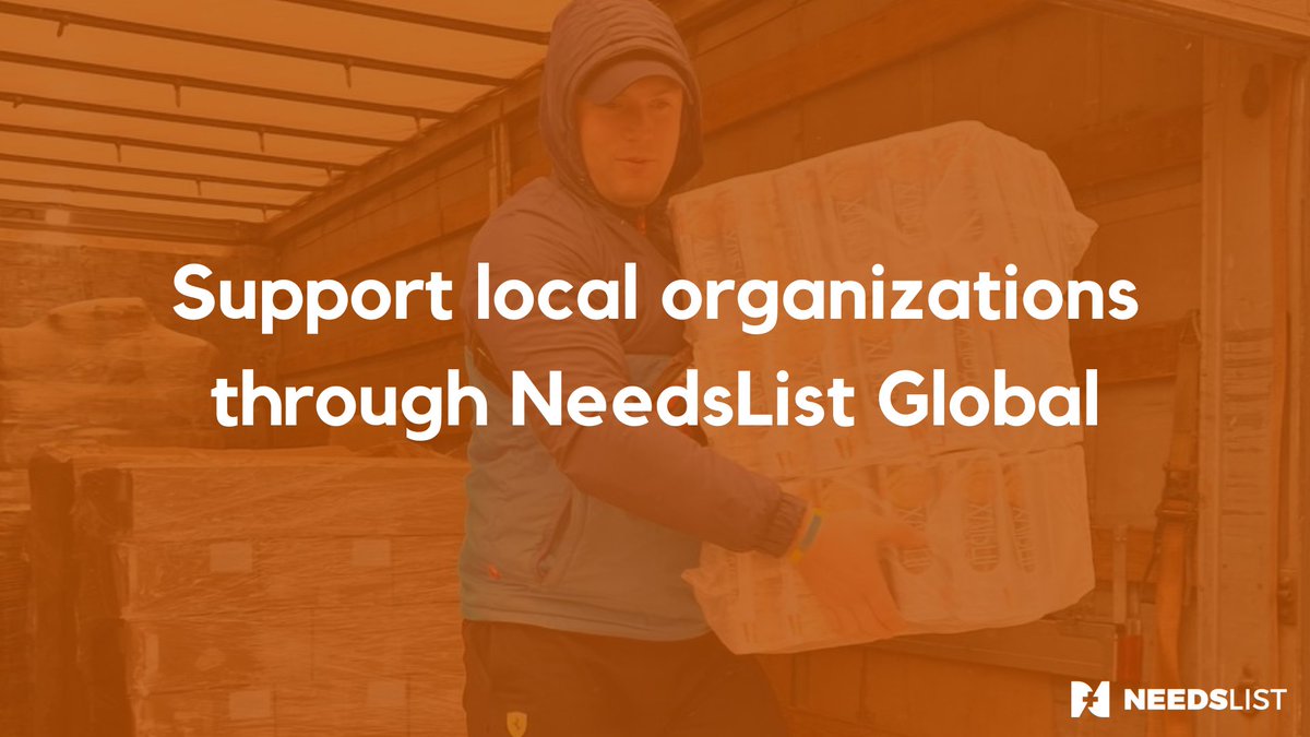 Interested in helping communities in need across the globe?

At NeedsList Global, you can contribute by offering various items ranging from supplies and services to information. 

Join now and learn how you can support local communities: 

respondlocal.needslist.co/issues/united-…

#localization