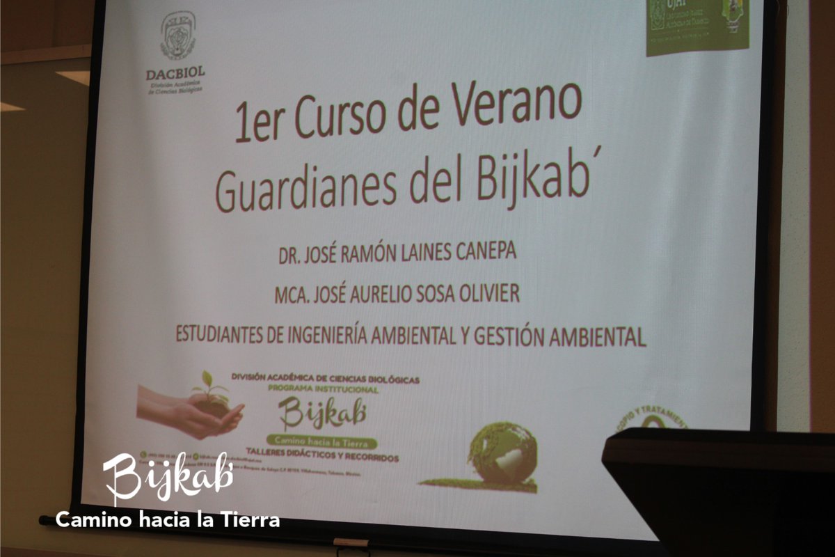 bijkab_UJAT's tweet photo. Dia 1  Centro de Acopio y Tratamiento de Residuos - CATRE
En el Auditorio Margalef  nos recibió el Dr. José Ramón Laynes  Canepa y el  M.C. Jose Aurelio Sosa Olivier informandonos acerca de los residuos, como clasificarlos, reutilizarlos y su valor.
#Recicla
#Reutiliza #Clasifica https://t.co/K3SlcIKgOq