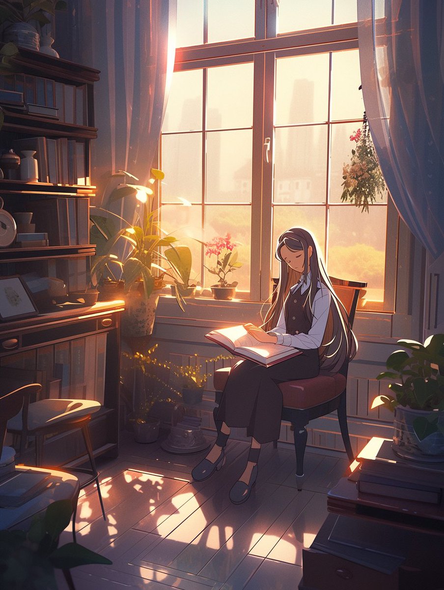 CafeNowhere2025's tweet photo. ใใใใญใใ
Afternoon nap
#AIart #AIใคใฉในใ #AIArtworks #midjourney #nijijourney #nijijourneyv5 #afternoon #AIscenes https://t.co/g6trafiySS