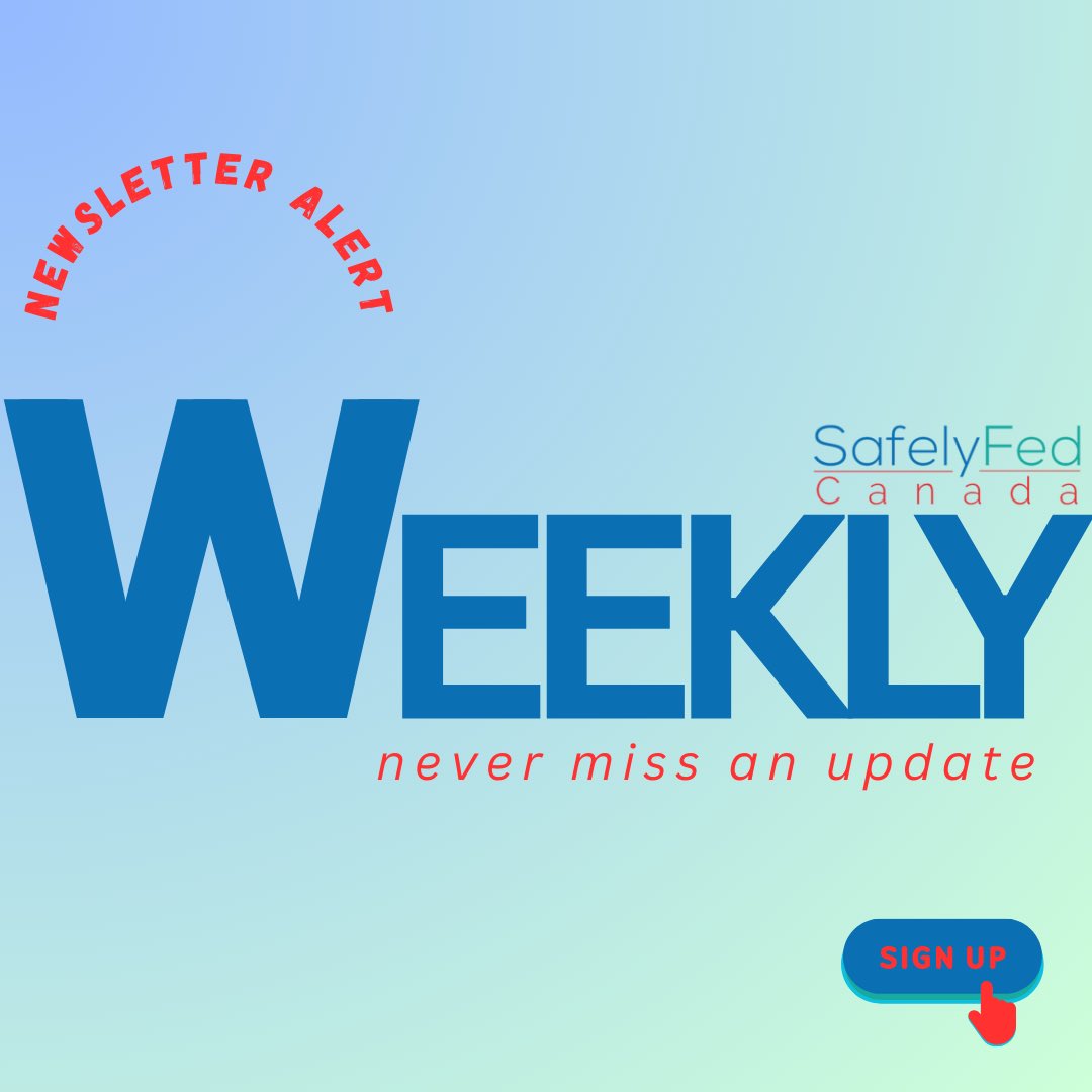 safelyfedcanada's tweet photo. Don’t miss another update! Subscribe now. Link in bio. #iycfe #safelyfed https://t.co/zR2S5h3ch2