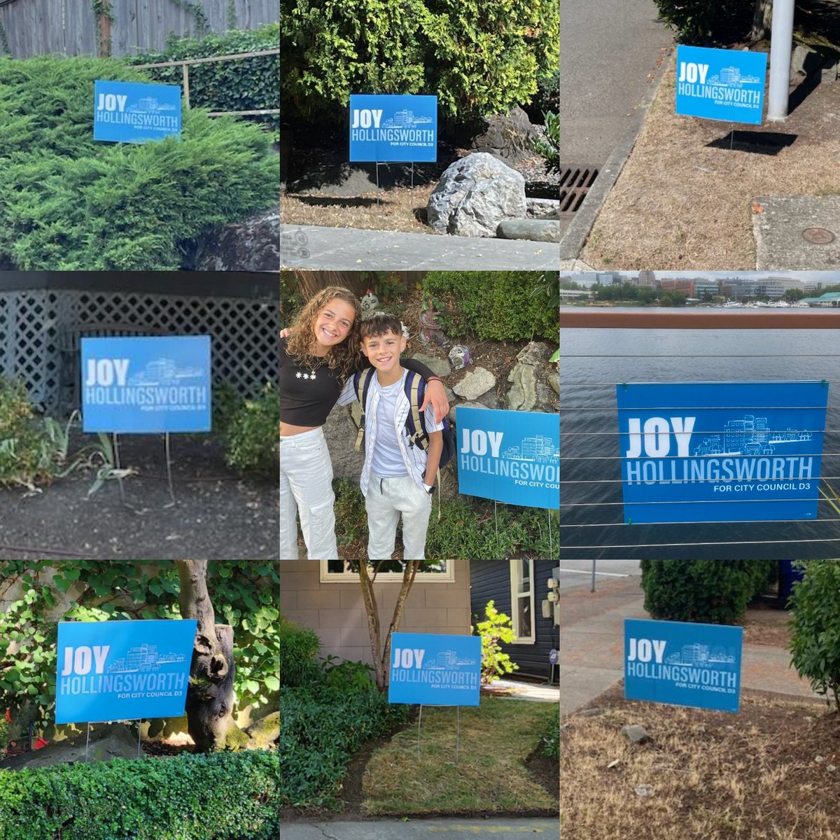 Want a yard sign? Thank you to everyone for sending us photos! Keep it coming. Shoot us a DM if you want one. We got you... 

#connectingcommunities 
#blockbyblock