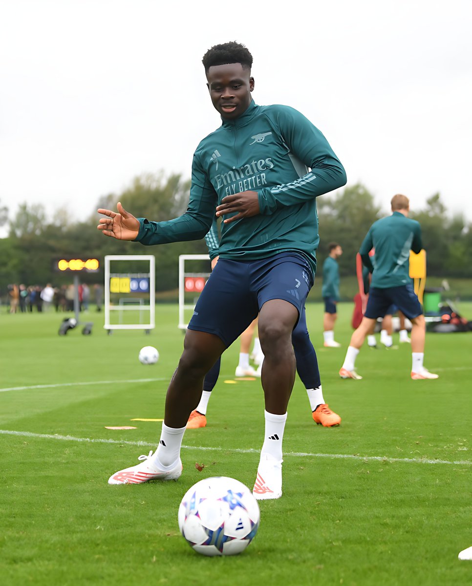 Odds on Bukayo Saka scoring our first goal in the Champions League this season ⚽️
