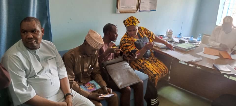 ktwaterboard's tweet photo. The Team of Auditors from FPIU  Abuja for inspection visit to Katsina State Water Board under the NG-SURWASH PROJECT.

Umar Tako
PRO KTSWB https://t.co/aNYAuxxLFw