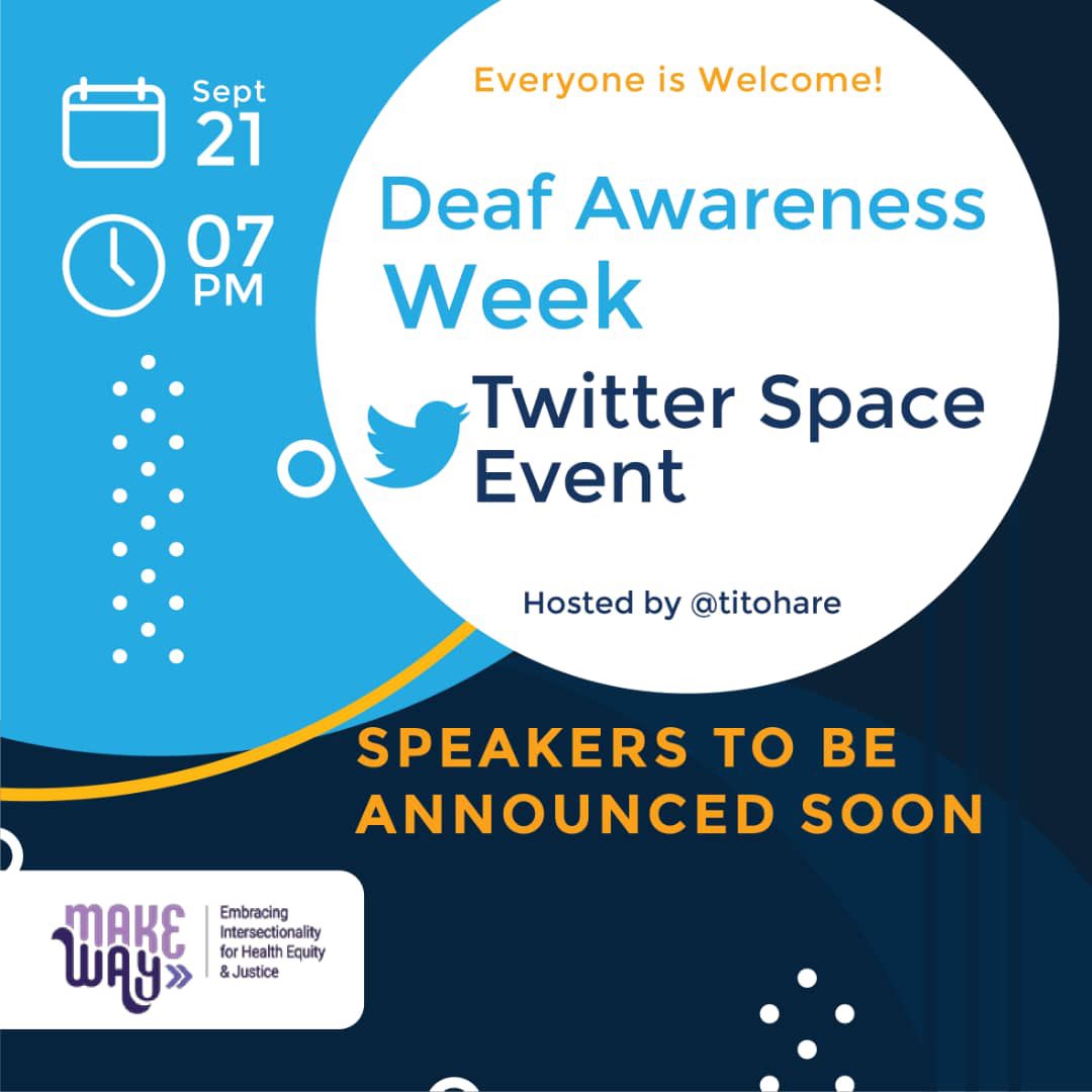 Ese nawe ujya wibaza uko abafite ubumuga bwo kutumva no kutavuga babaho?

Waba wibaza uko biga, barambagiza, bajya kw’isoko, bakora akazi ndetse n’ibindi byinshi?

Harubwo bafatwa nk'abantu badashoboye ariko siko kuri.

Ntuzacikwe na Twitter (X) Space kuri uyu wa 4 Saa 19h00