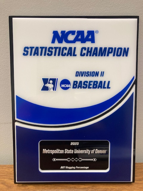 Adding to the trophy case again today! 🏆

NCAA Statistical Champions in 2023 for:

⚾️ 3.00 doubles per game
⚾️ 11.2 runs per game
⚾️ .627 slugging percentage

#GetRowdy🔴🔵