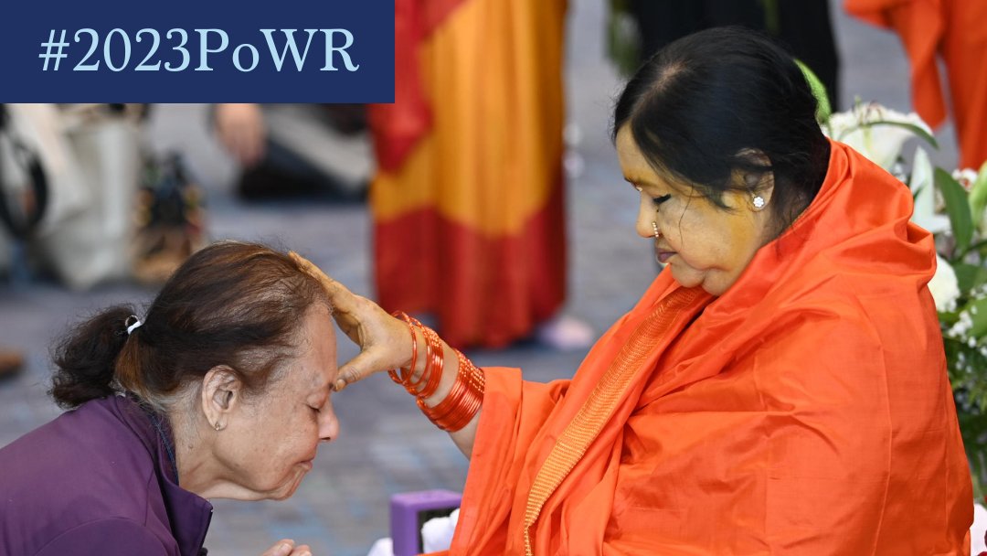 InterfaithWorld's tweet photo. Ceremonies at the Parliament of the World's Religions provide a unique opportunity to share the sacredness of each other's faith and spiritual traditions, all under one roof. Did you have a chance to participate in any ceremonies at the #2023PoWR? https://t.co/E1VX4D2Ix8