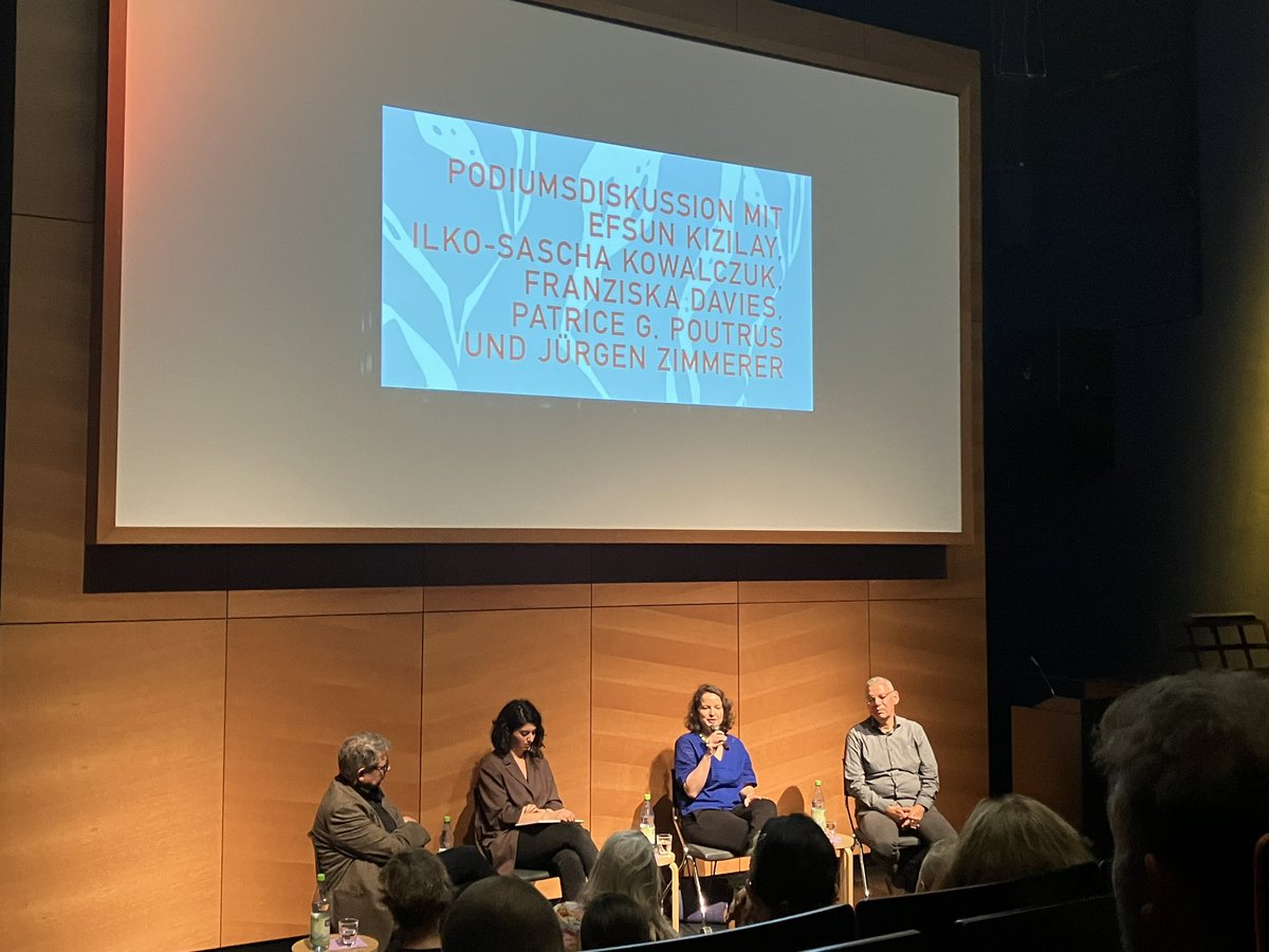 Här föreslås sprängning av Bismarckstatyn i Hamburg och affirmative action. Lite mer livligt än diskussionen i Umeå #Historikertag2023