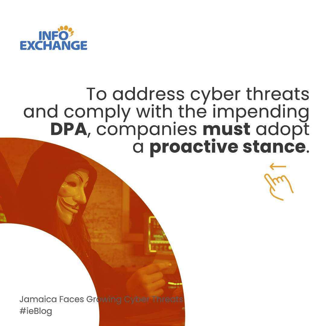 InfoExchangeLtd's tweet image. 🛡️⚔️  Stay on guard! Jamaica has been on high alert as cyber attacks increase across our island.

Learn how you can protect your business in our latest blog post! hubs.ly/Q022LCZb0

#ieBlog #CyberSecurity #DataProtection #CyberAttack